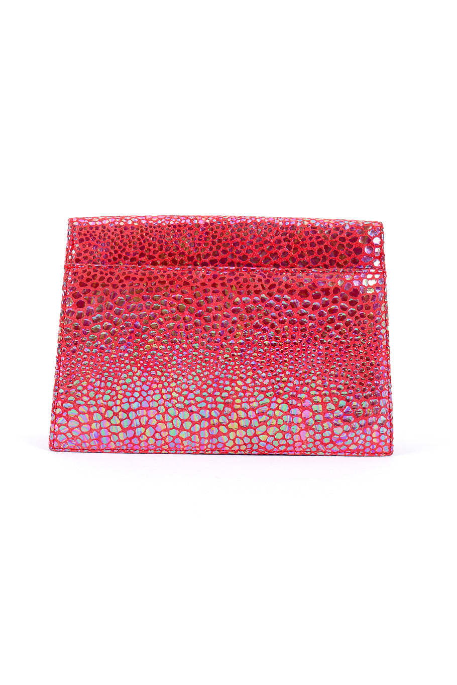 Clutch bag by Kenneth Jay Lane on white background back @recessla