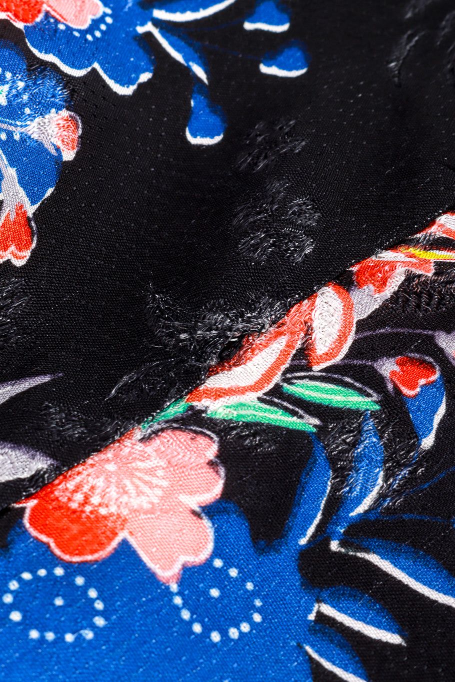 Vintage Japanese Floral Kimono damage @RECESS LA