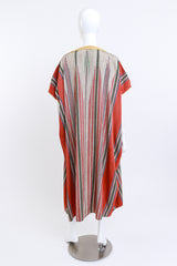 Vintage Metallic Stripe Caftan on mannequin @RECESS LA