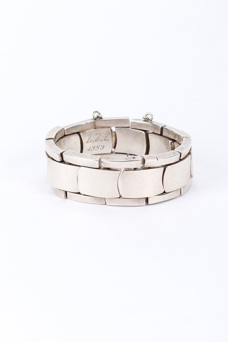 Sterling Silver Flat Link Bracelet by Antonio Pineda @Recess LA