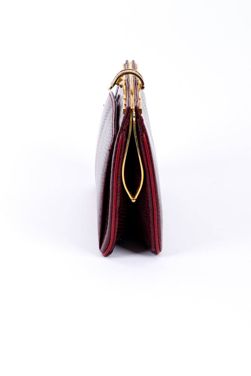 Lanvin Lizard Deco Clutch side @recessla