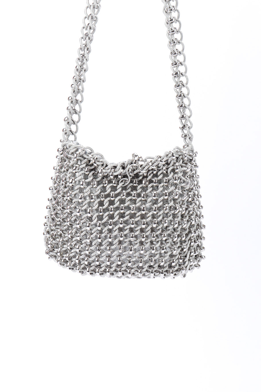 chainlink shoulder bag by Lewis on white background @recessla