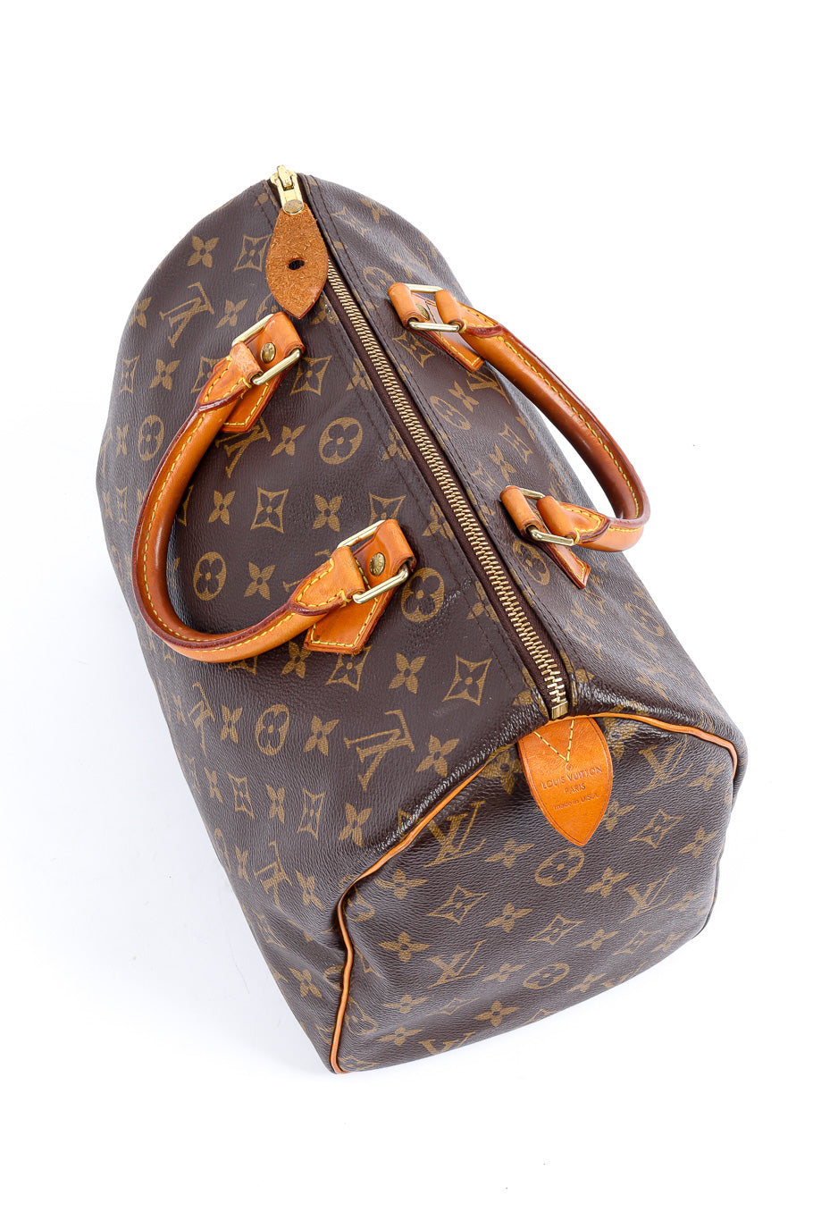 Louis Vuitton classic monogram speedy 30 bag product shot @recessla