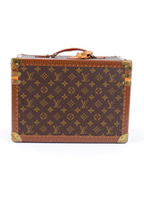 Vintage Louis Vuitton Classic Monogram Vanity Case back view @Recessla