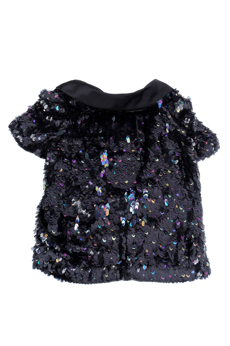 Louis Vuitton sequin blouse flat-lay @recessla