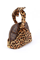 Louis Vuitton x Alaïa 1996 "La Centenaire" Leopard Print Alma Bag  @RECESS LA