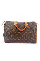 Vintage Louis Vuitton Classic Monogram Speedy 35 Bag alternate front view @Recessla