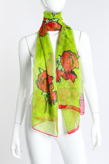 LV Sprouse Graffiti Rose Scarf on mannequin @RECESS LA