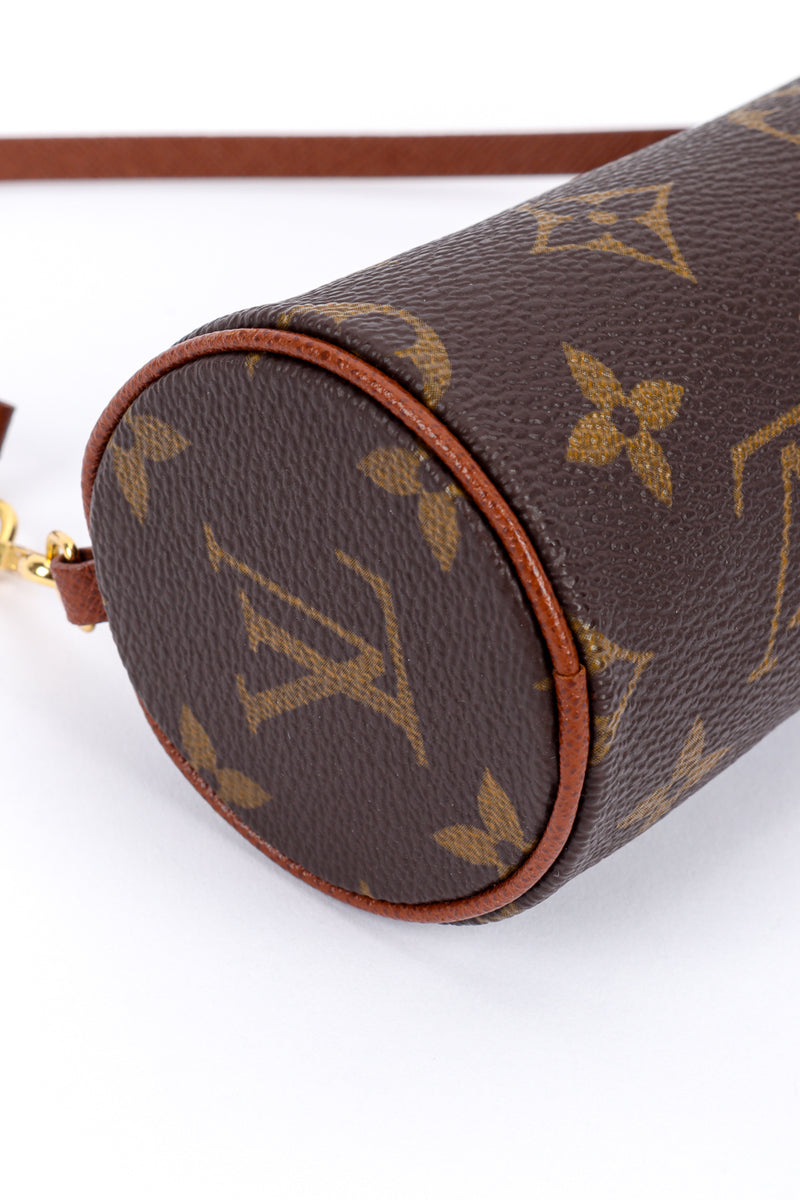 Classic Monogram Papillon Mini Bag by Louis Vuitton on white side close @recess LA