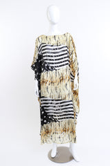 La Vetta Tiger Stripes & Dots Burnout Caftan Cover Up on mannequin @RECESS LA