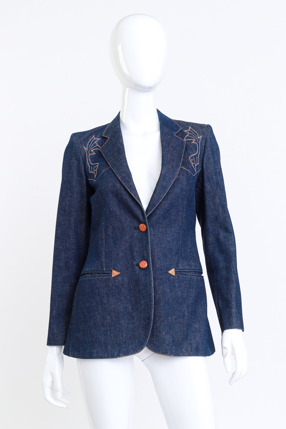 Larry Mahan Cowboy Collection Denim Blazer @RECESS LA