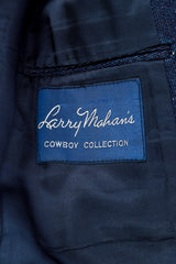 Larry Mahan Cowboy Collection Denim Blazer label @RECESS LA