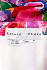 Lillie Rubin Floral Jumpsuit & Shawl label @RECESS LA