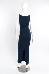 Vintage Liza Bruce Bodycon Column Dress back on mannequin @recessla