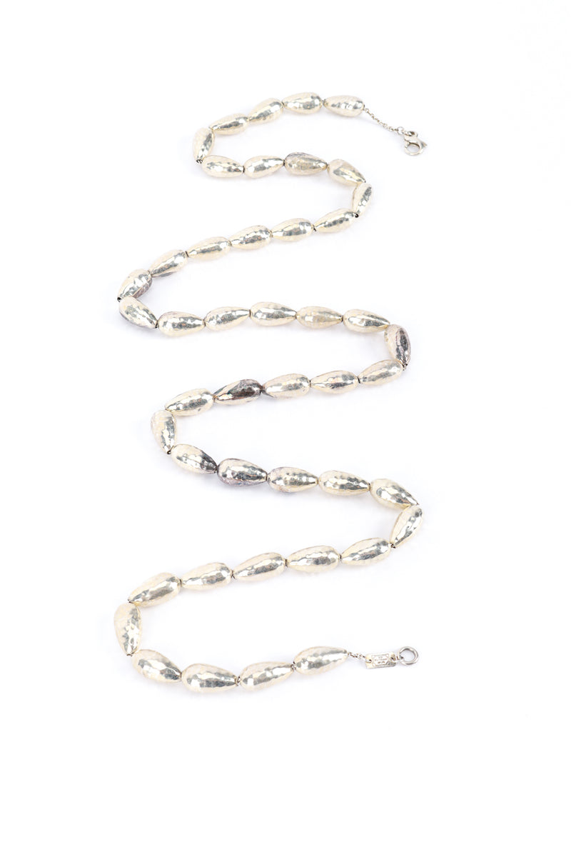 Ippolita Sterling Silver Hammered Bead Necklace @RECESS LA