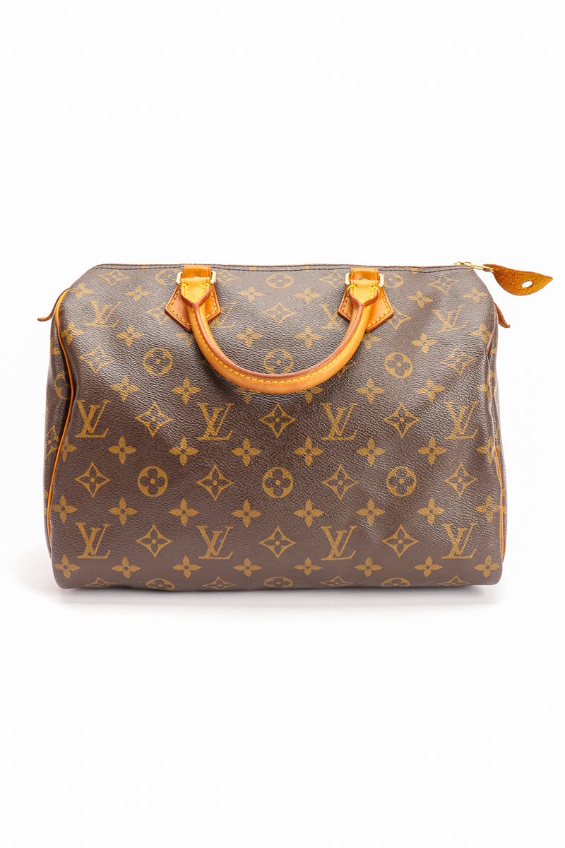 Vintage Louis Vuitton Classic Monogram Speedy 30 Bag III front alternate side @Recessla