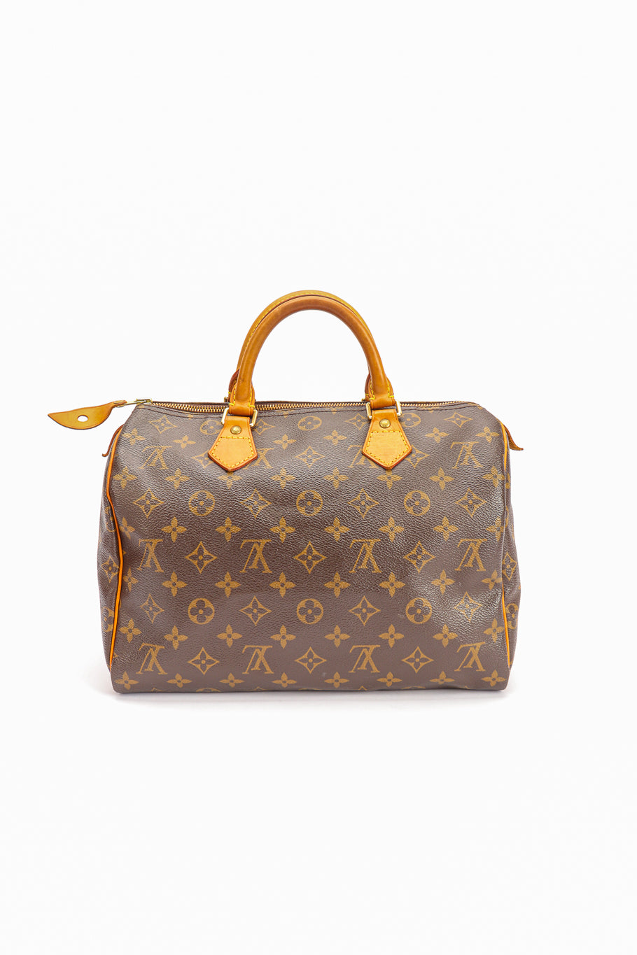 Vintage Louis Vuitton Classic Monogram Speedy 30 Bag III front view  @Recessla