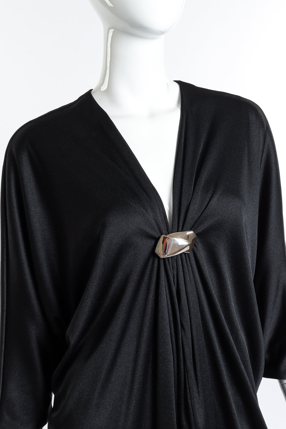 Vintage Lucie Ann Batwing Kaftan Dress front view  detail on mannequin @RECESS LA