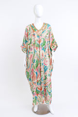 Lucie Ann Floral Brocade Metallic Caftan on mannequin @RECESS LA