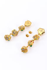 Marie Monsod Nugget Earrings post back @recessla