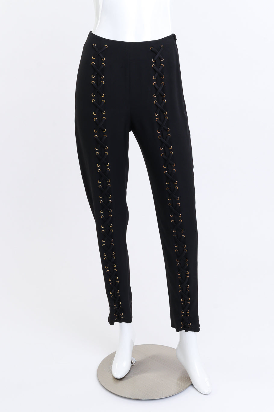 Moschino Lace Up Cigarette Pants @RECESS LA