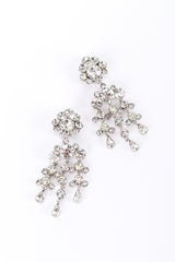 Vintage Rhinestone Cluster Waterfall Earrings @RECESS LA