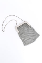 Whiting & Davis Silver Chainmail Bag @RECESS LA