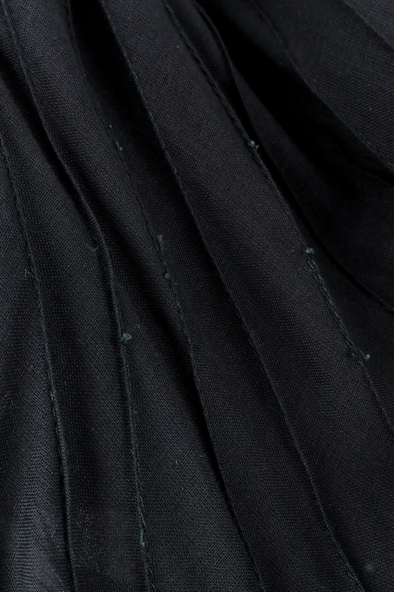 Mexicana Pintuck Ruffle Dress fabric detail @RECESS LA