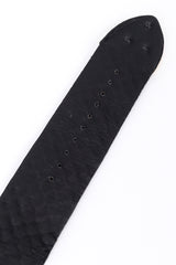 Michael Morrison MX Cross Crystal Studded Leather Belt marks @RECESS LA