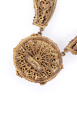 Thief of Bagdad Plate Pendant Necklace by Korda cartouche @Recess LA