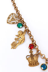 Vintage Victoriana Charm Necklace detail @RECESS LA