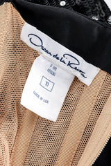 Oscar de la Rent 2009 F/W Feather Dress label @RECESS LA