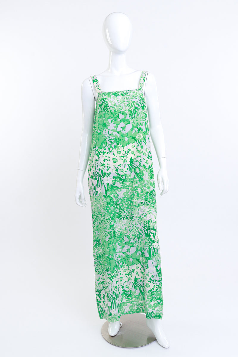 Oscar De La Renta Floral Dress & Duster Set on mannequin @RECESS LA