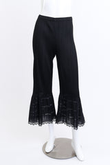 Issey Miyake Plissé Bell Bottom Capri Pants on mannequin @RECESS LA