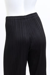 Issey Miyake Plissé Bell Bottom Capri Pants on mannequin detail @RECESS LA