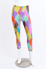 Emilio Pucci Harlequin Mesh Leggings on mannequin @RECESS LA