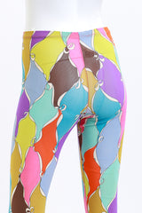 Emilio Pucci Harlequin Mesh Leggings on mannequin @RECESS LA