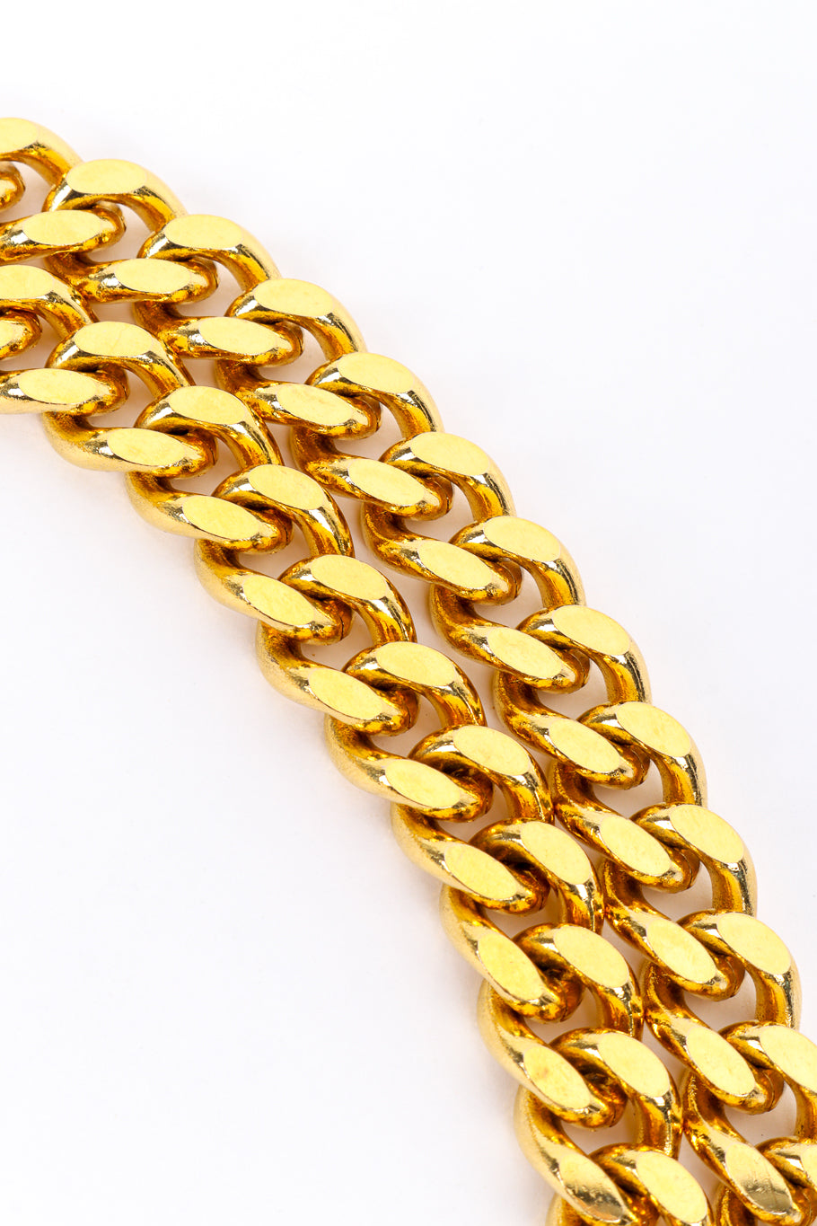 Vintage Paloma Picasso Triple X Chain Belt chain closeup @recess la 