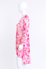 Marian Clayden Velvet Burnout Shibori Jacket side @RECESS LA