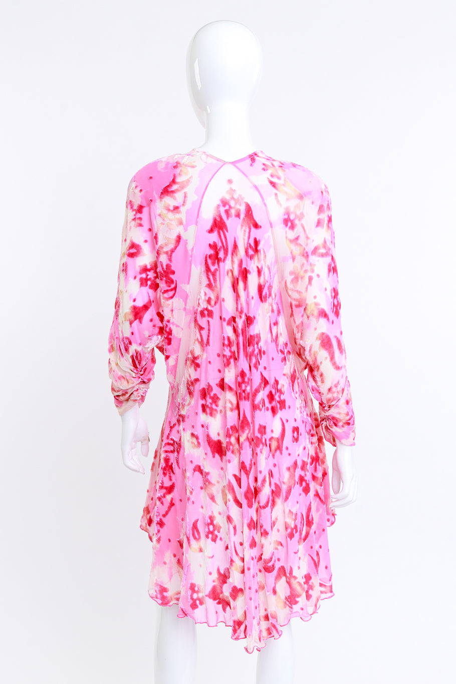 Marian Clayden Velvet Burnout Shibori Jacket back @RECESS LA