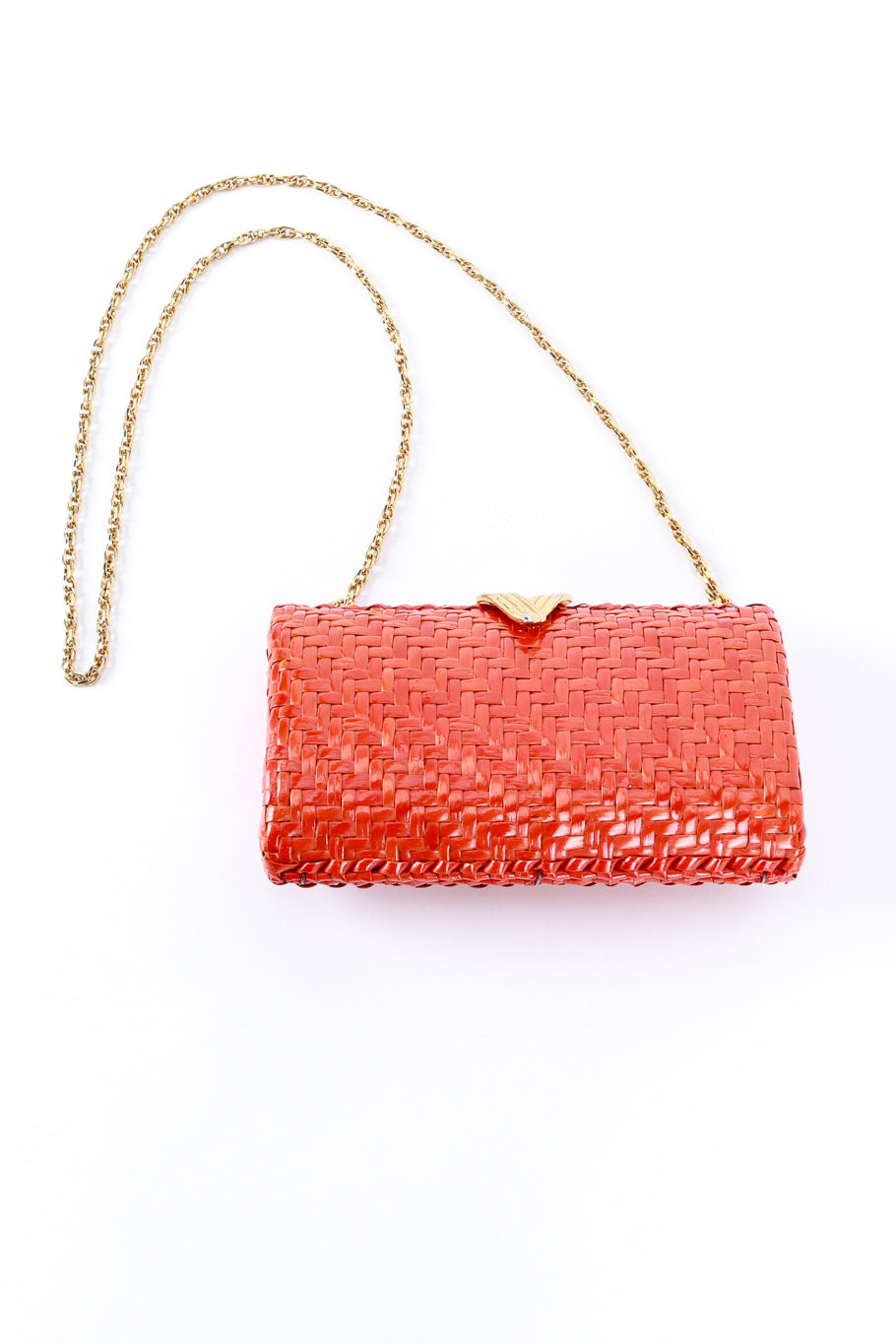 Rodo Chilli Red Shoulder Clutch @RECESS LA