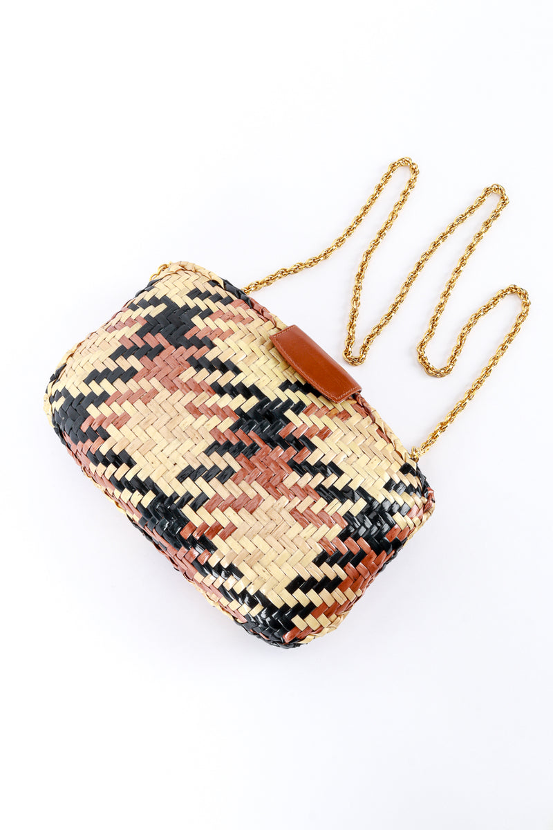 Rodo Crosshatch Shoulder Clutch reverse @RECESS LA