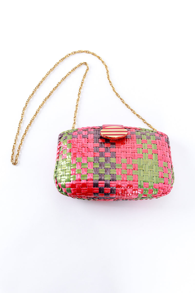 Rodo Motley Woven Shoulder Clutch @RECESS LA