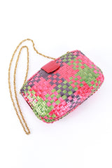 Motley Woven Shoulder Clutch reverse @RECESS LA