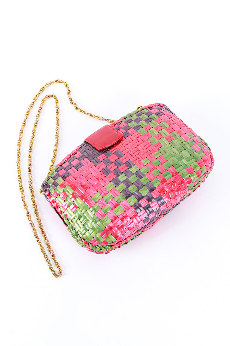 Motley Woven Shoulder Clutch reverse @RECESS LA