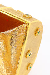 Rodo Minaudière Rhinestone Clutch clasp wear @RECESS LA