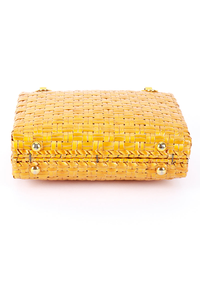 Rodo Cable Chain Shoulder Clutch bottom @RECESS LA