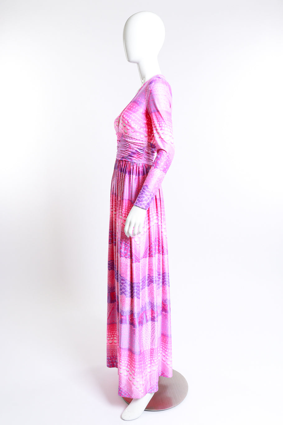 Botanic Maxi Dress by Robert-David Morton side mannequin @RECESS LA