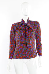 Silk blouse by Yves Saint Laurent on mannequin @recessla