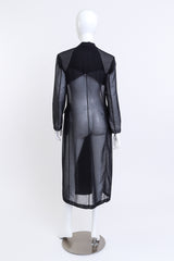 Salvatore Ferragamo Sheer Longline Blazer Coat on mannequin @RECESS LA